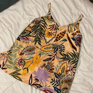 Cupcakes and Cashmere floral pattern tank top, size XS